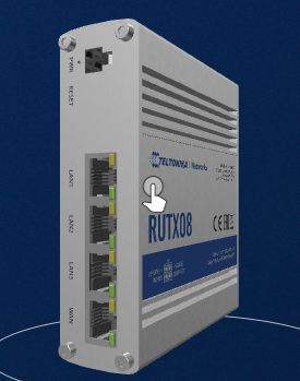 RUTX08 Gigabit Ethernet Router