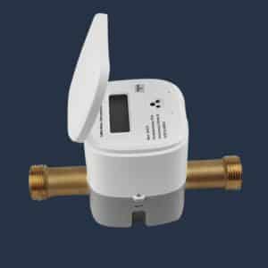 Medidor Digital Agua Ultrasonico Domestico 1/2 y 3/4″ -Bateria