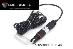 acuacultura sensor de PH con RS485