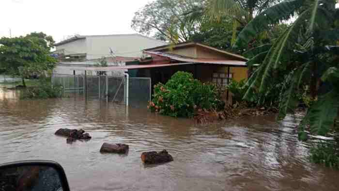 Inundaciones en costa rica