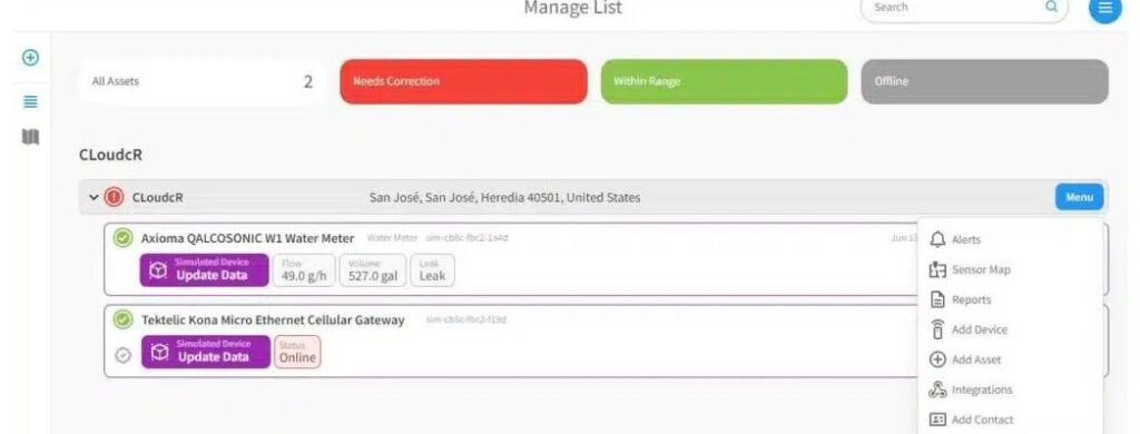 plataforma de gestion IOT LORAWAN