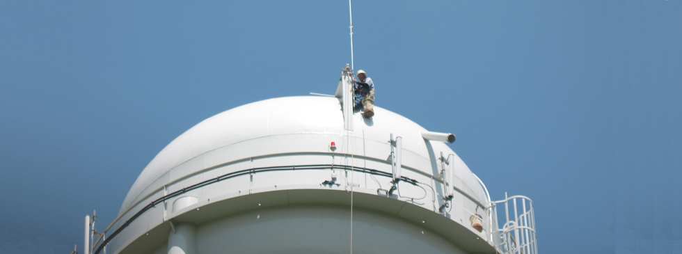 medidores inteligentes de agua usando UHF